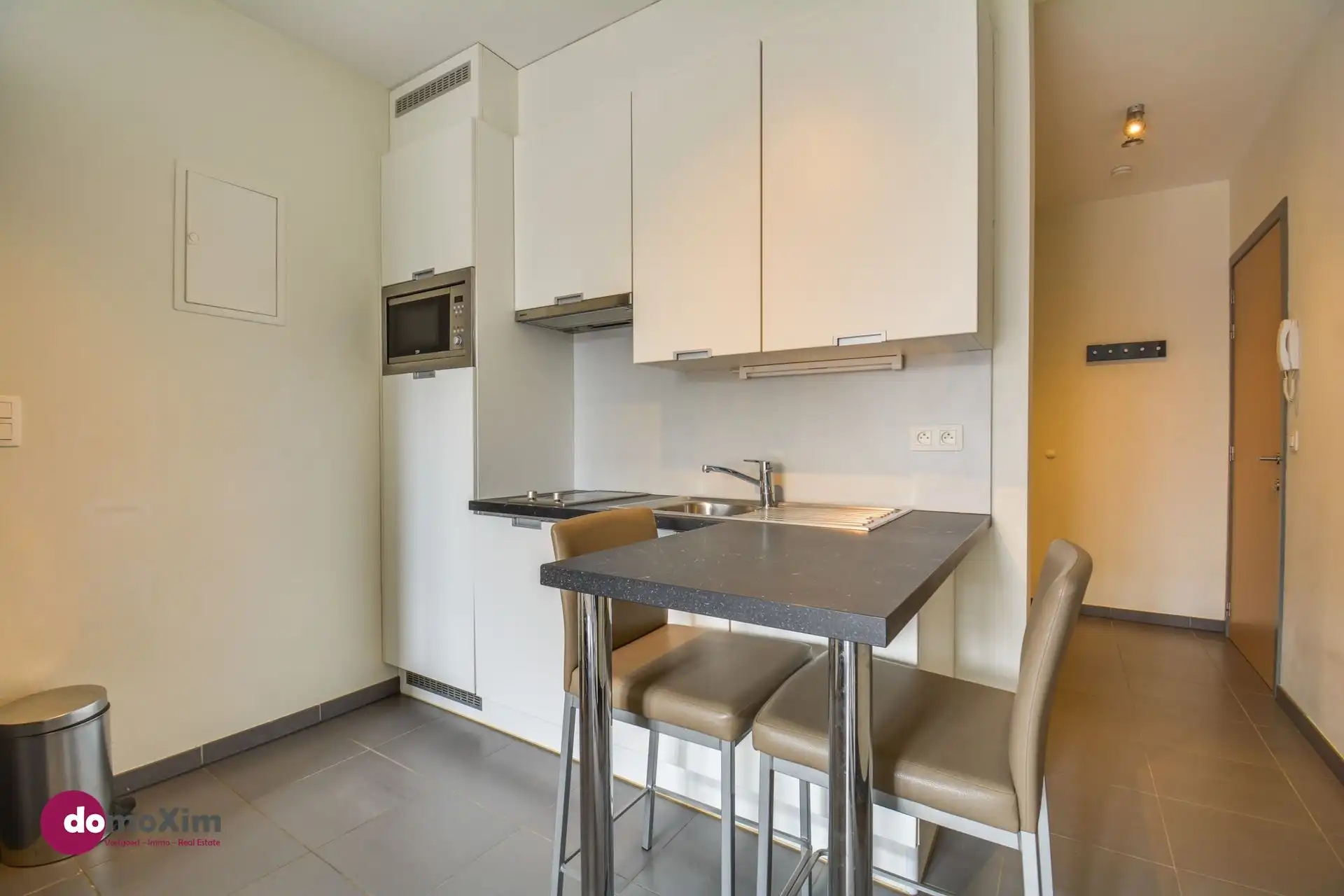 Moderne gemeubelde studio, geschikt voor één persoon, in het centrum van Leuven foto 8