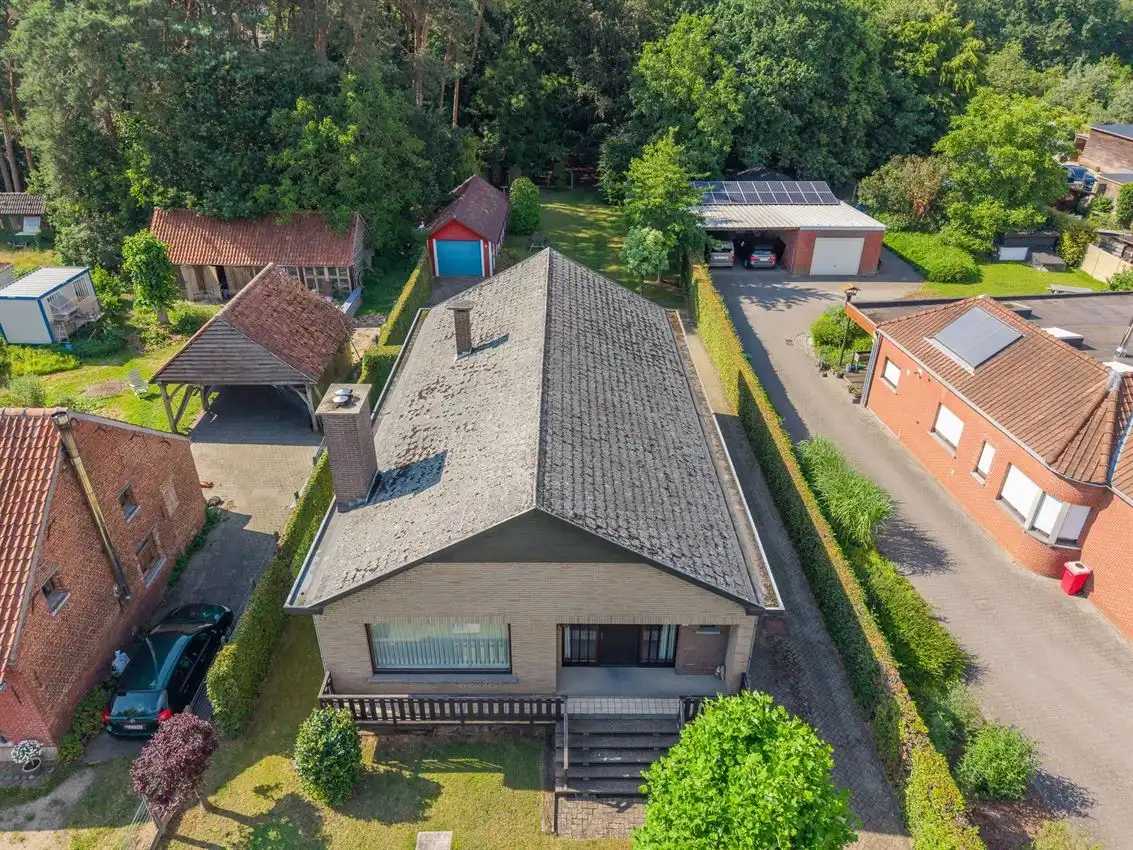 Retrokarakter, diepe tuin en bosgevoel achteraan foto 41