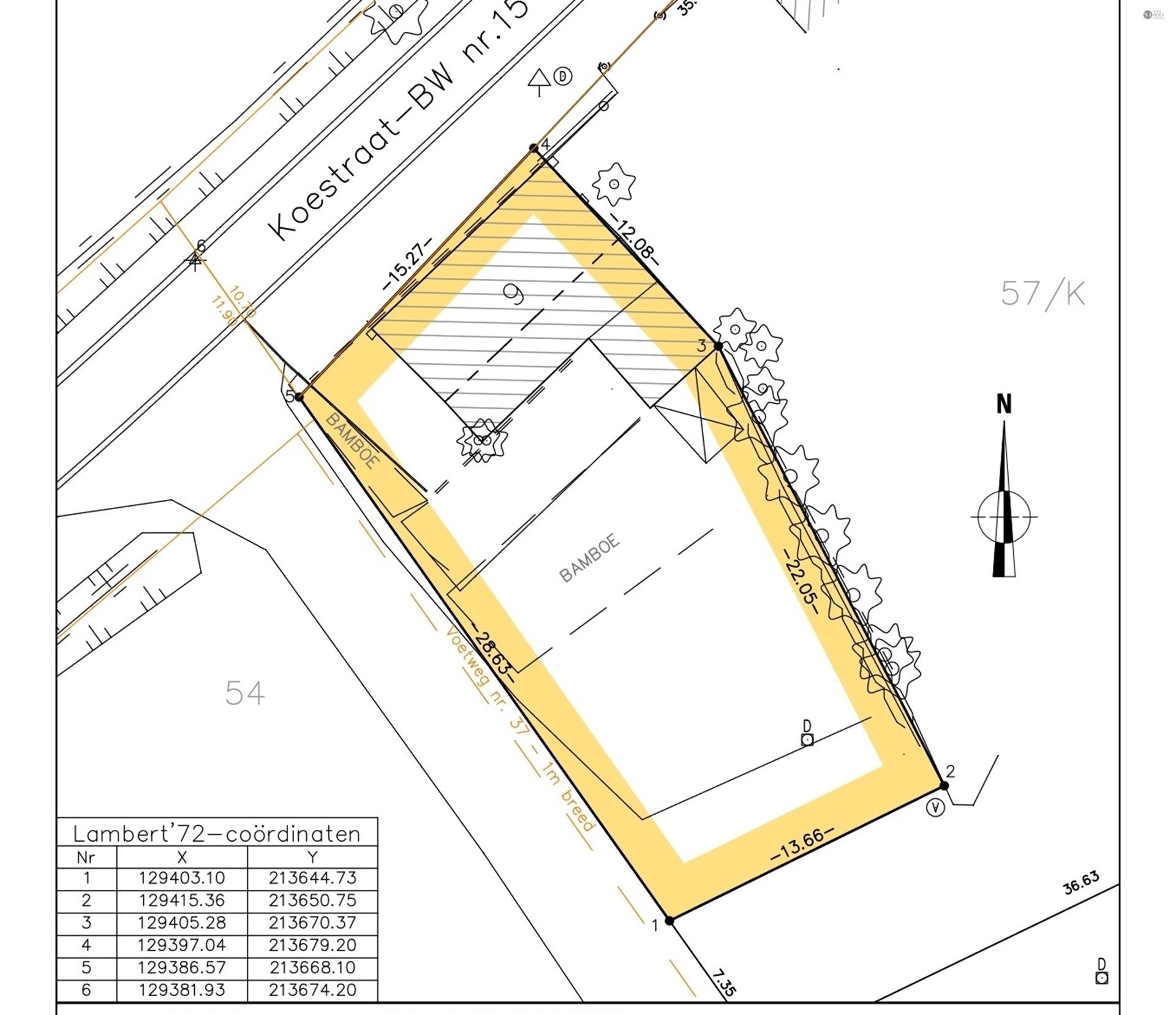 Bouwgrond open bebouwing van 480m² met bouwvergunning  foto {{pictureIndex}}