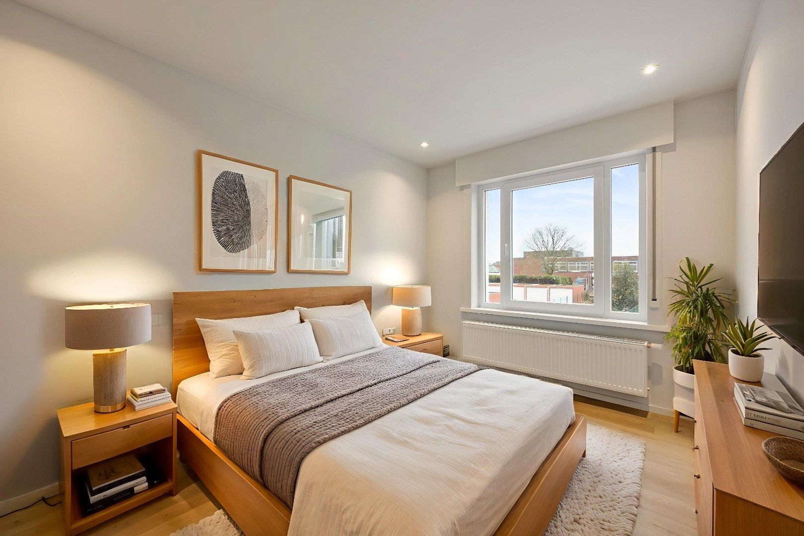 Instapklare halfopen woning met 3 slaapkamers en zuidgerichte tuin in Ledegem foto 9