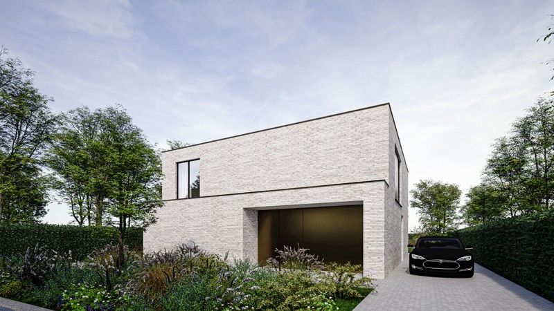 Project AHM te Maasmechelen: LAATSTE woning in half open bebouwing foto {{pictureIndex}}