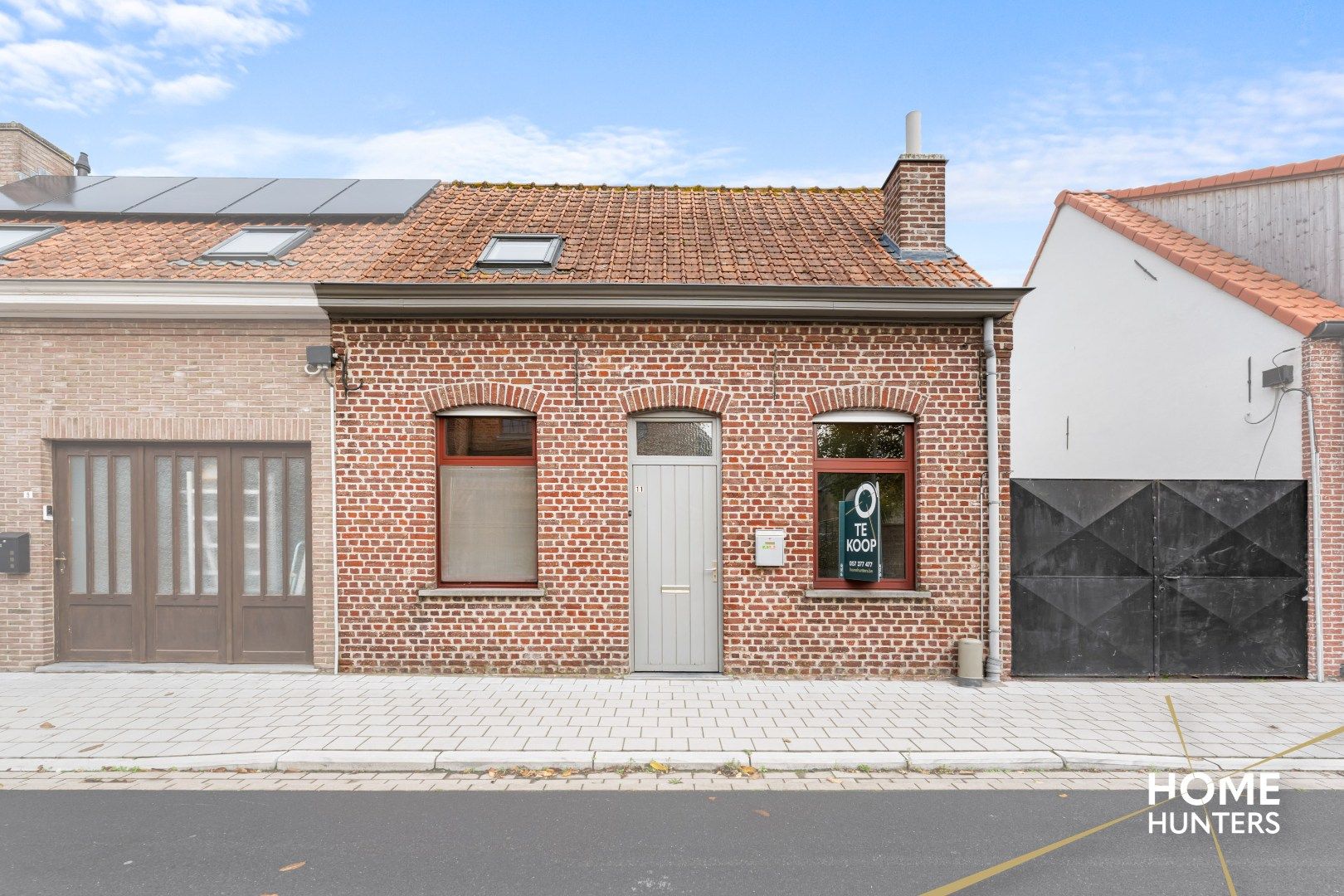 Halfopen gezinswoning met 3 slpks, carport en diepe tuin in Dikkebus foto 23