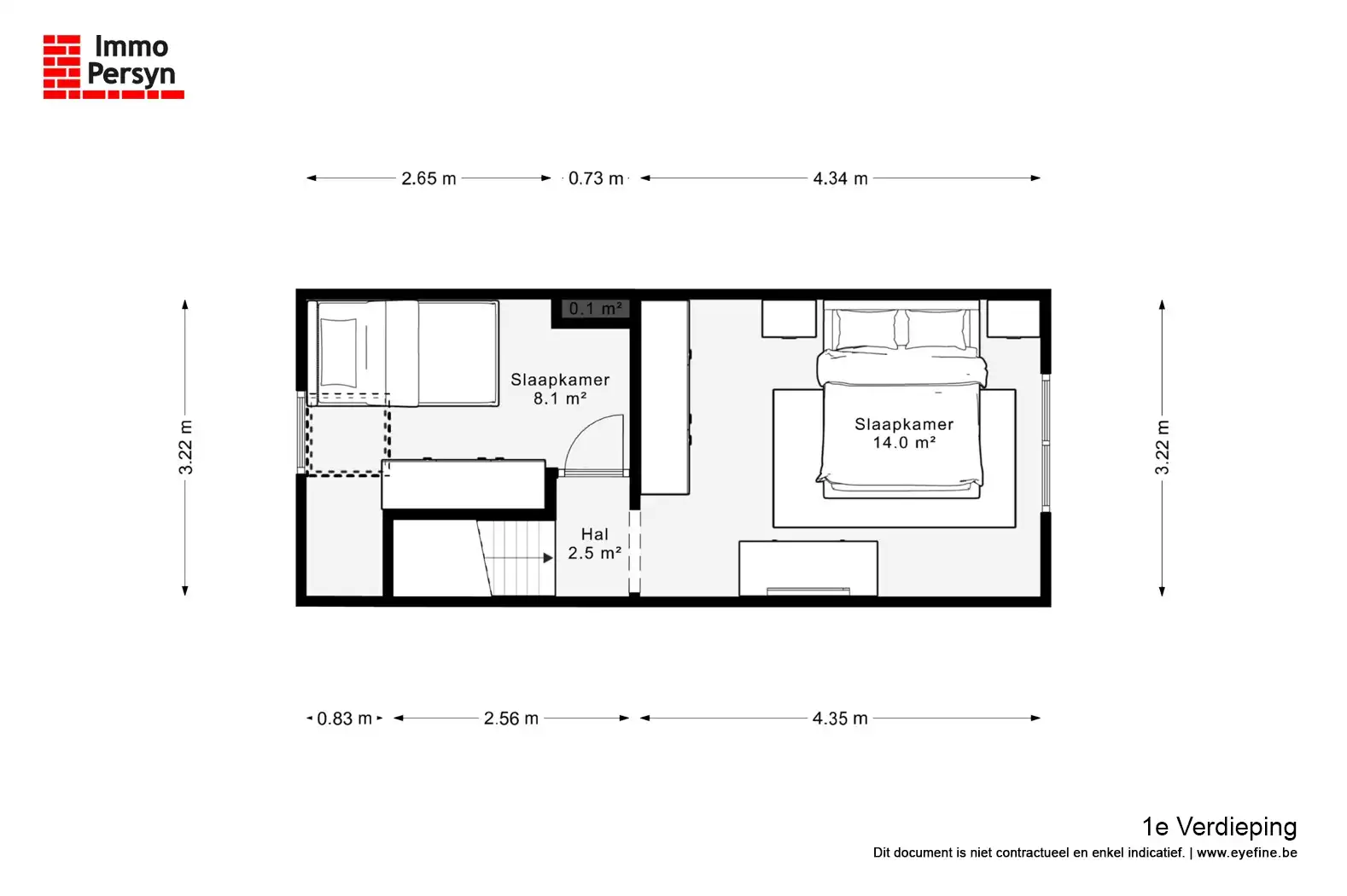 Gerenoveerde rijwoning met 2 Slaapkamers en tuin foto 24