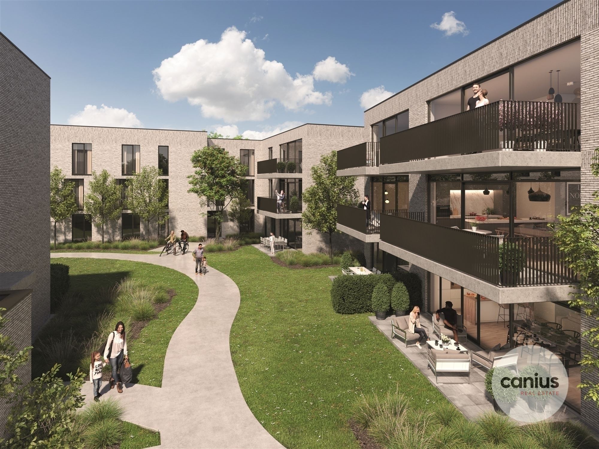NIEUWBOUWAPP. MET 2 SLKS, TERRAS & PARKING foto 16