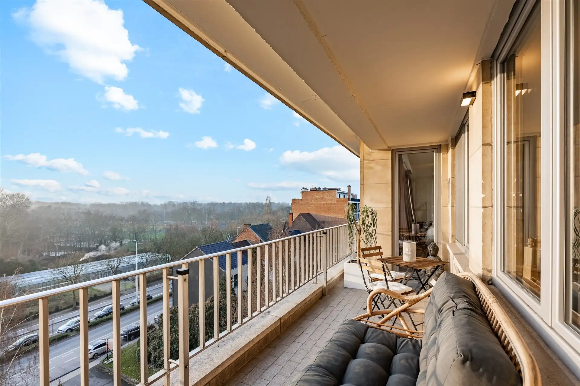 Prachtig appartement met panoramisch zicht op het stadspark van Aalst foto 21