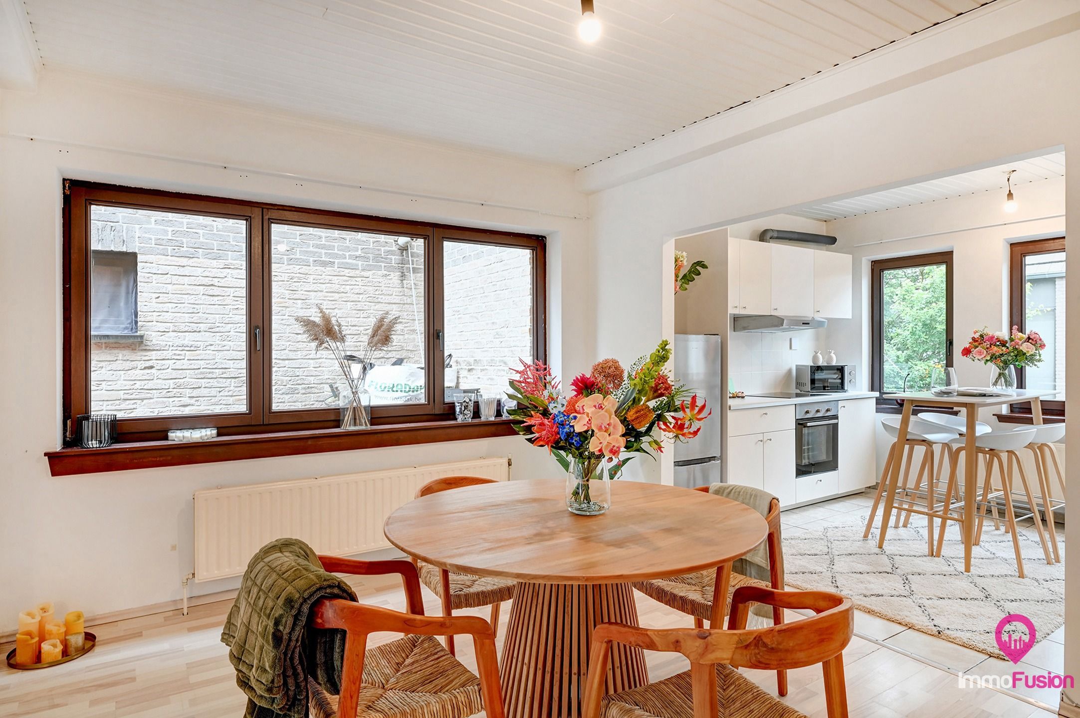 Gezellige duplex met 2 slpkm en terras in centrum Heusden! foto 2