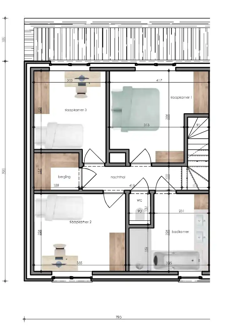 Moderne nieuwbouwwoning met 3 slaapkamers en garage te koop in Langemark-Poelkapelle foto 18