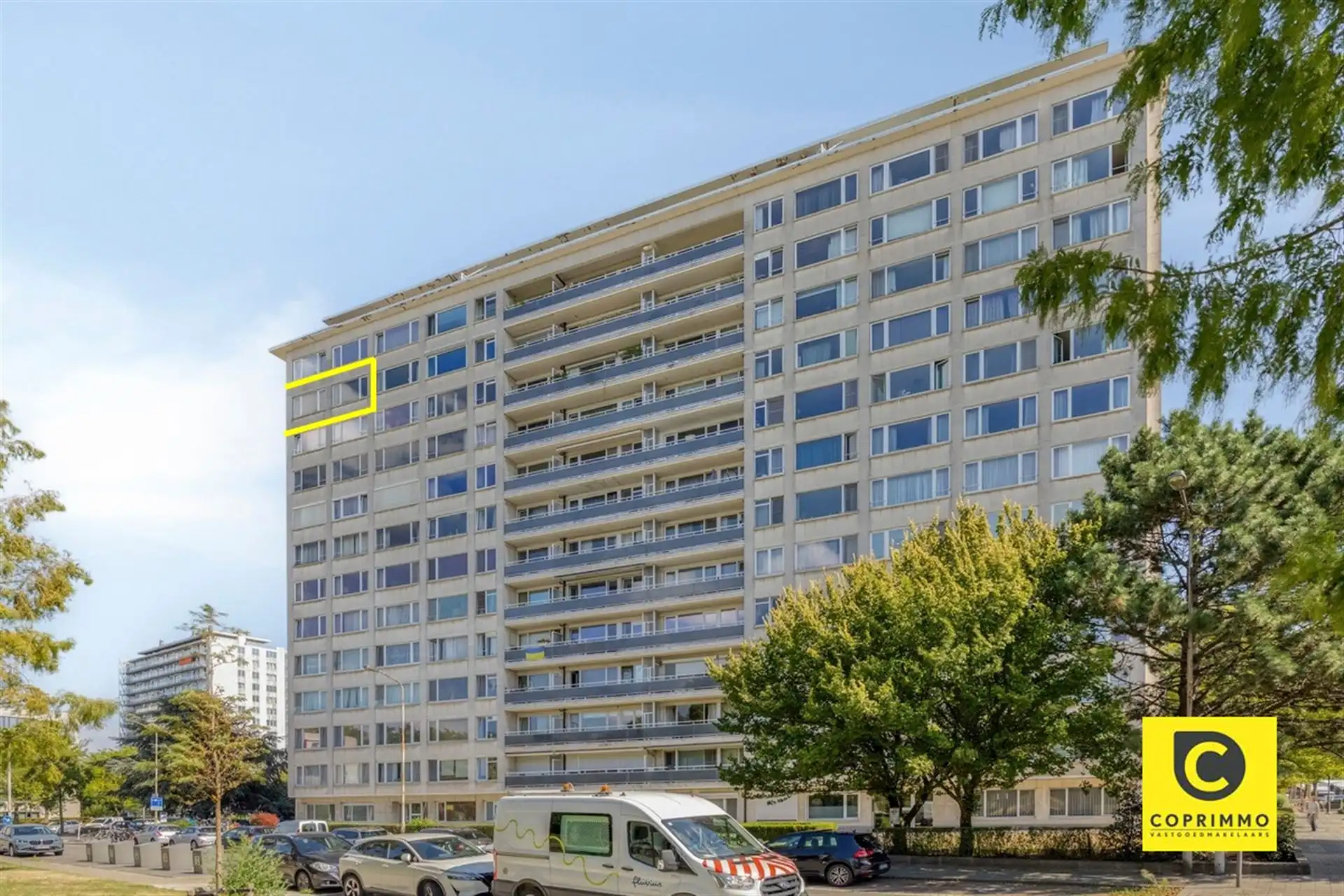 Lichtrijk 2 slpk app met airco en zicht op de Antwerpse skyline! foto 10