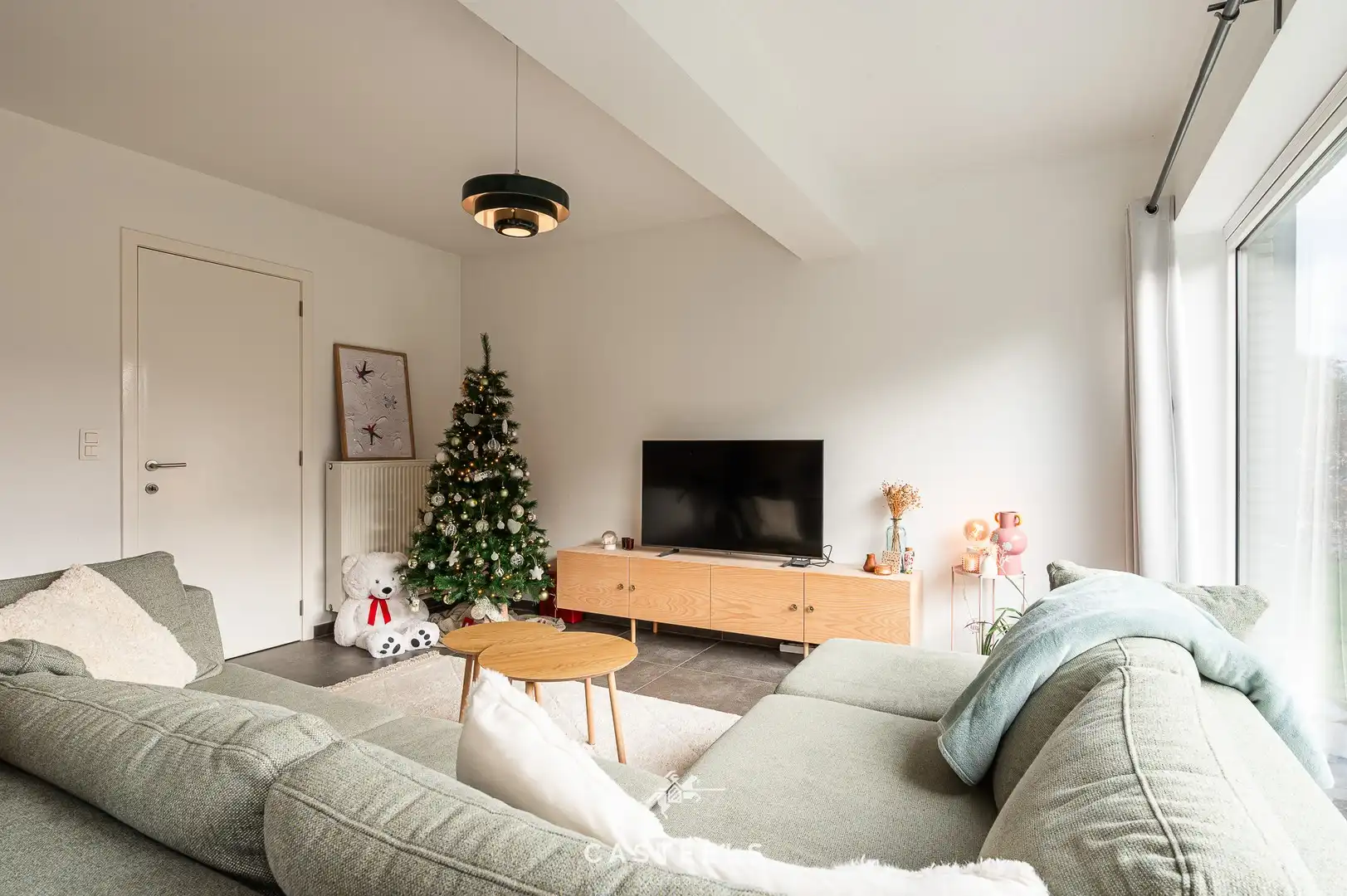 Gelijkvloers appartement met tuin aan het station van De Pinte foto 3