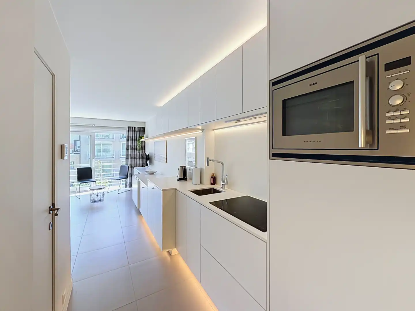 Luxueuze ingerichte studio in de winkelstraat van Nieuwpoort-Bad foto 4