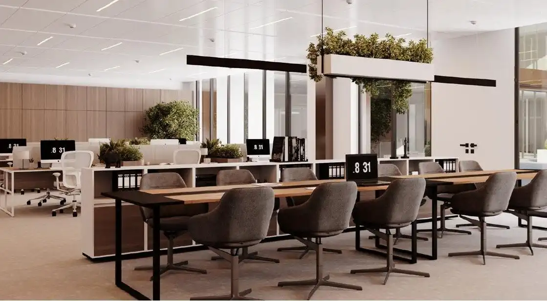 Kantoorruimte te huur in nieuwbouwproject Ouverture tegenover KBC toren in Gent foto 14