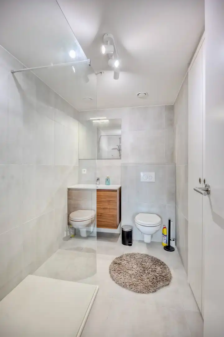 Bemeubelde studio met terras en kelderberging in het centrum van Leuven! - EPC 50 kWh/m² - bewoonbare opp. 37,5 m² foto 16