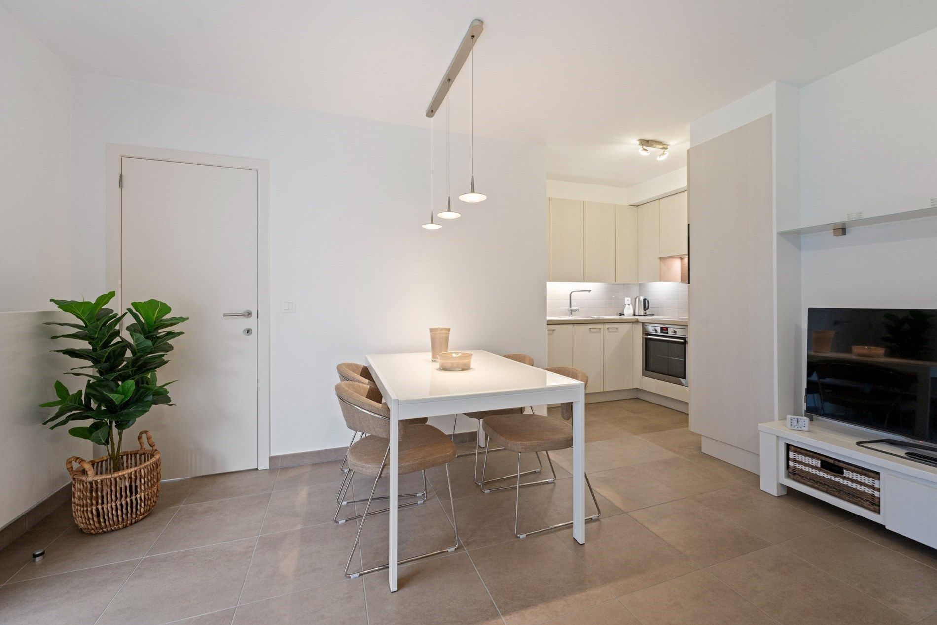 Tof gelijkvloers appartement met tuintje te Zeebrugge foto 5