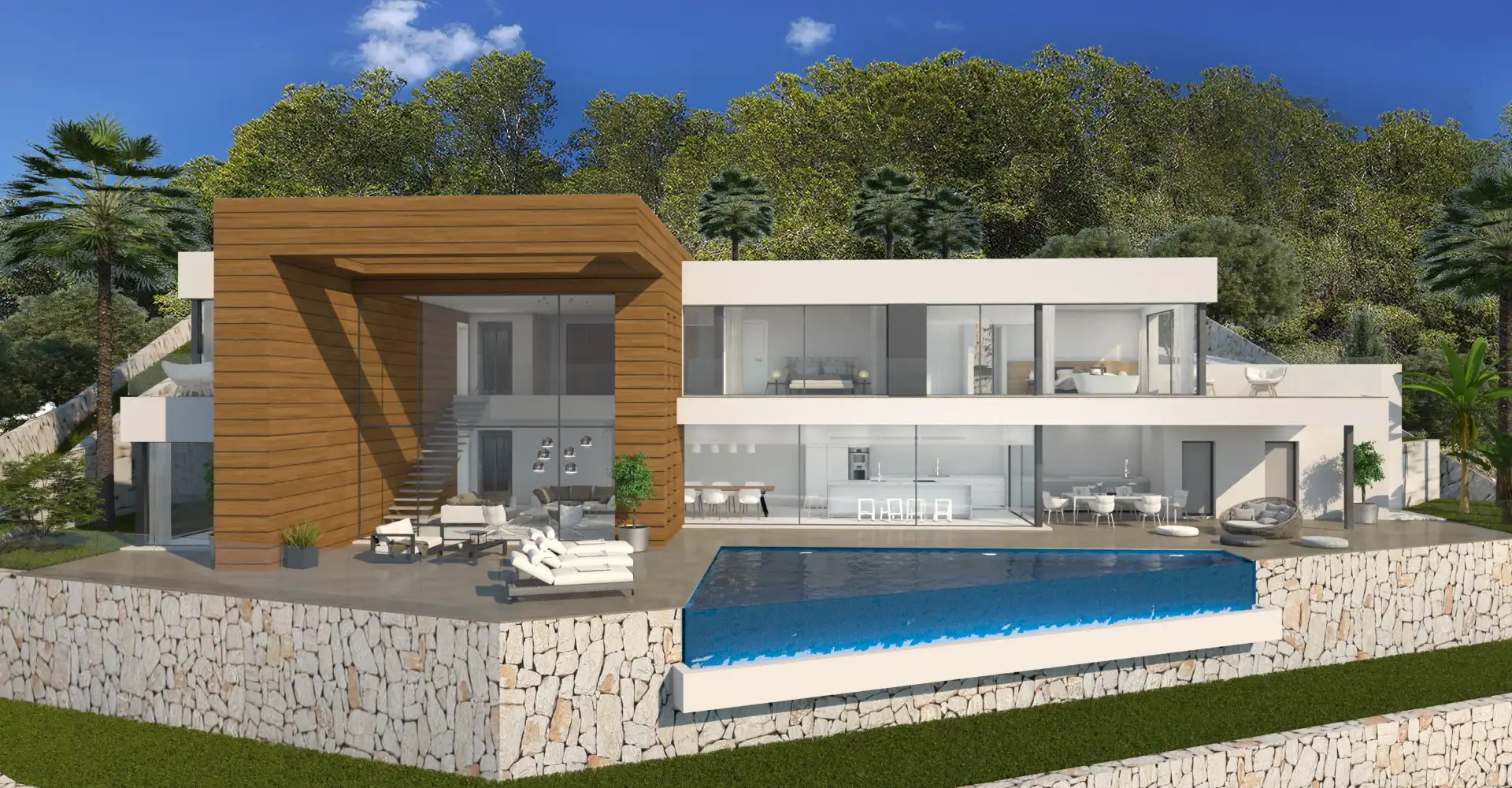 Villa met zicht op Bernia foto 5