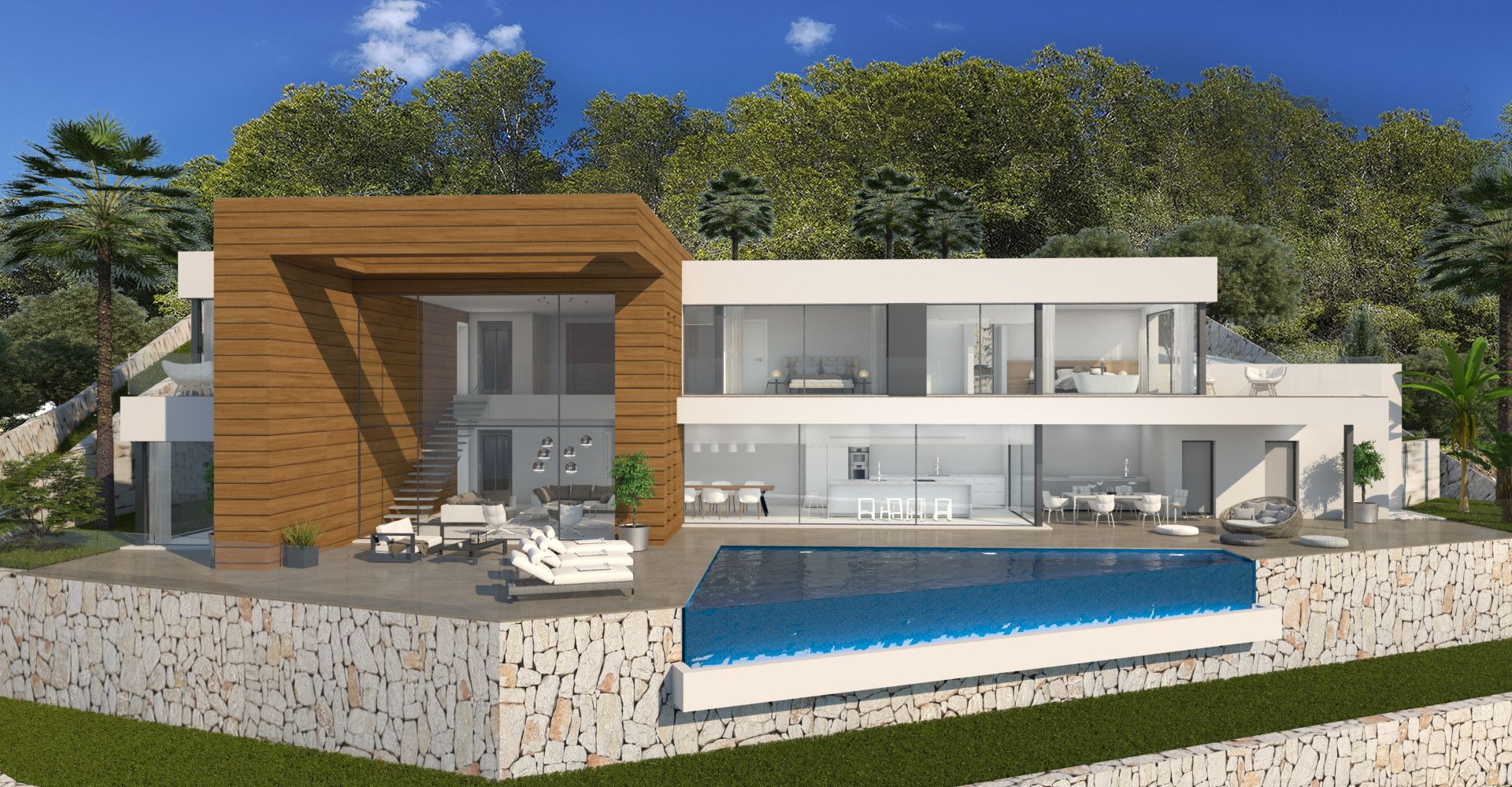 Villa met zicht op Bernia foto 5