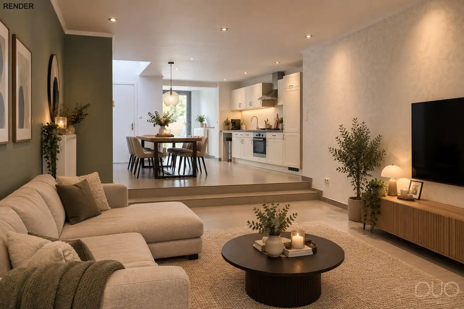 Instapklare rijwoning met naastliggende bergruimte en fietsenstalling foto 3