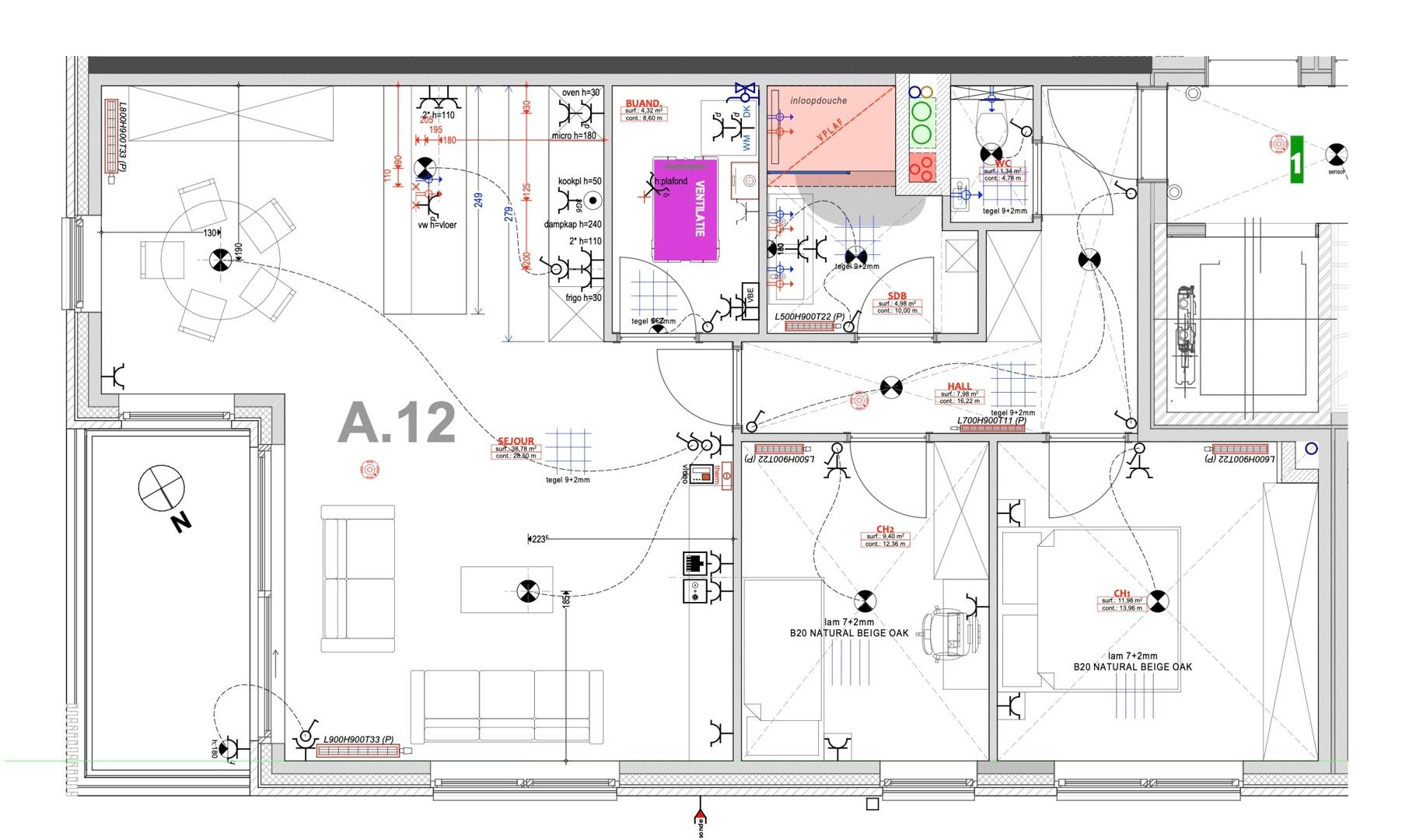 Prachtig & Modern Appartement met terras in Residentie "Champ du Tordoir" foto 20