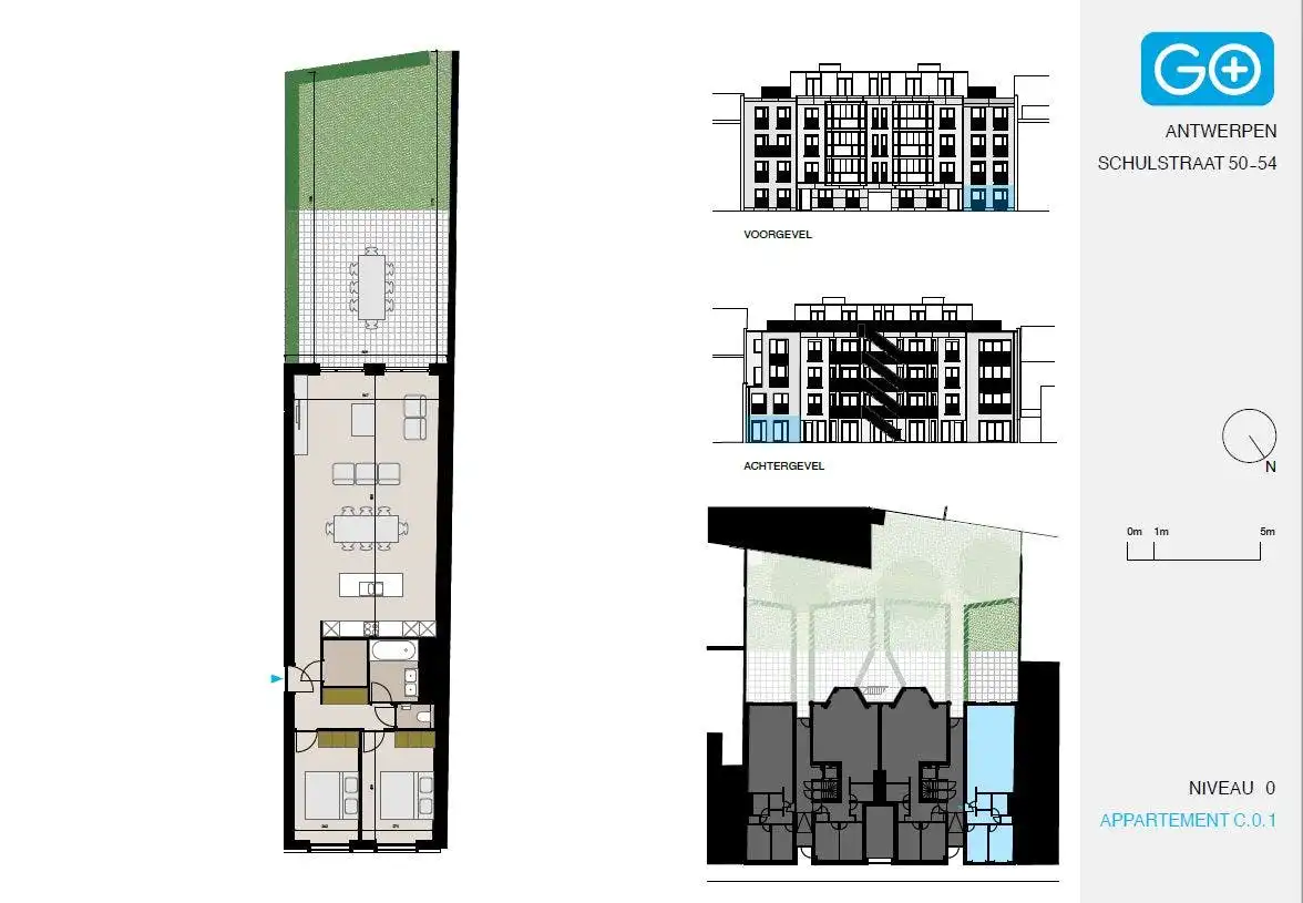 C.0.1 Loggia - nieuwbouw appartementen te koop in Antwerpen foto 2