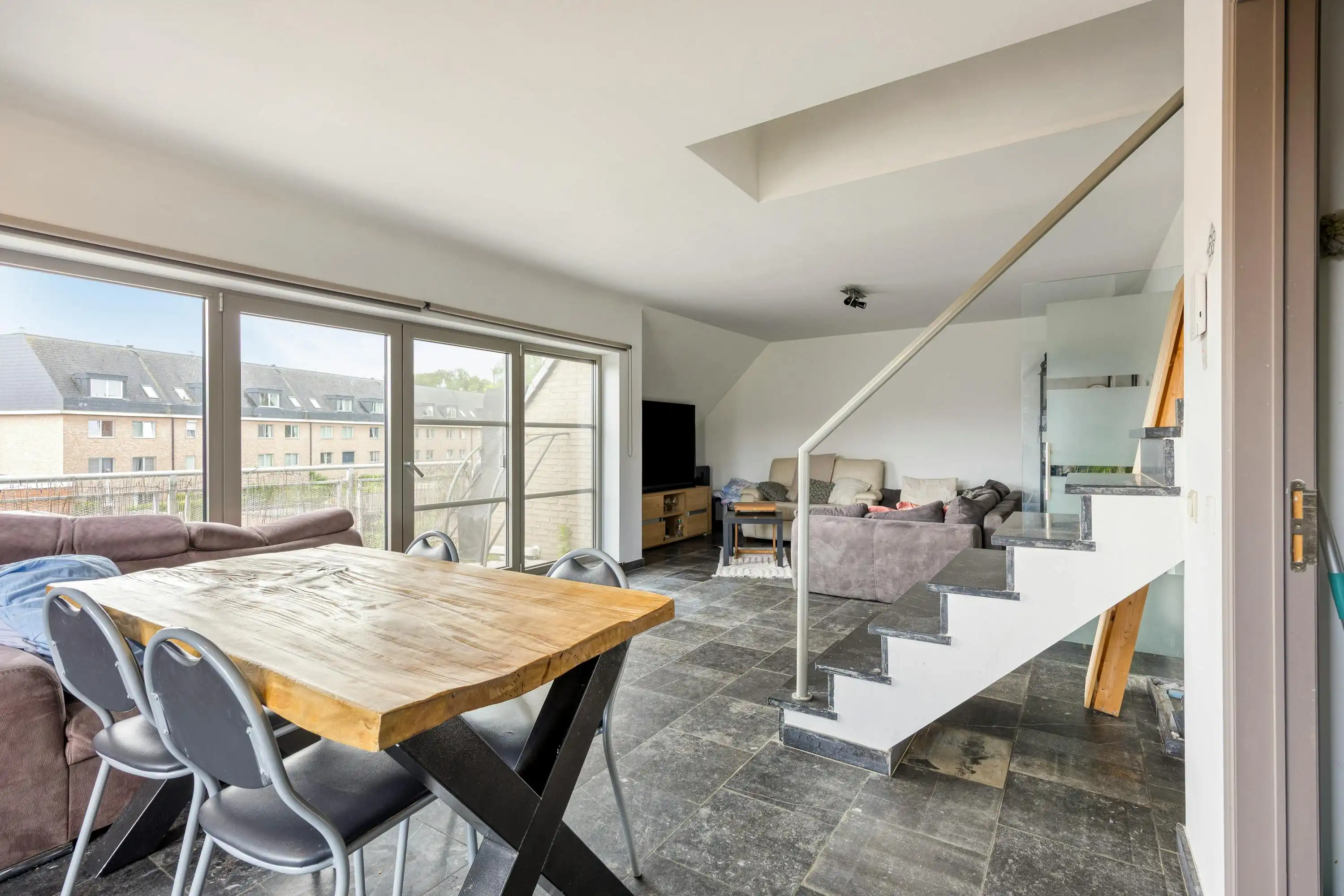 Duplexappartement met 2 slpks te koop in centrum van Essen! foto 8