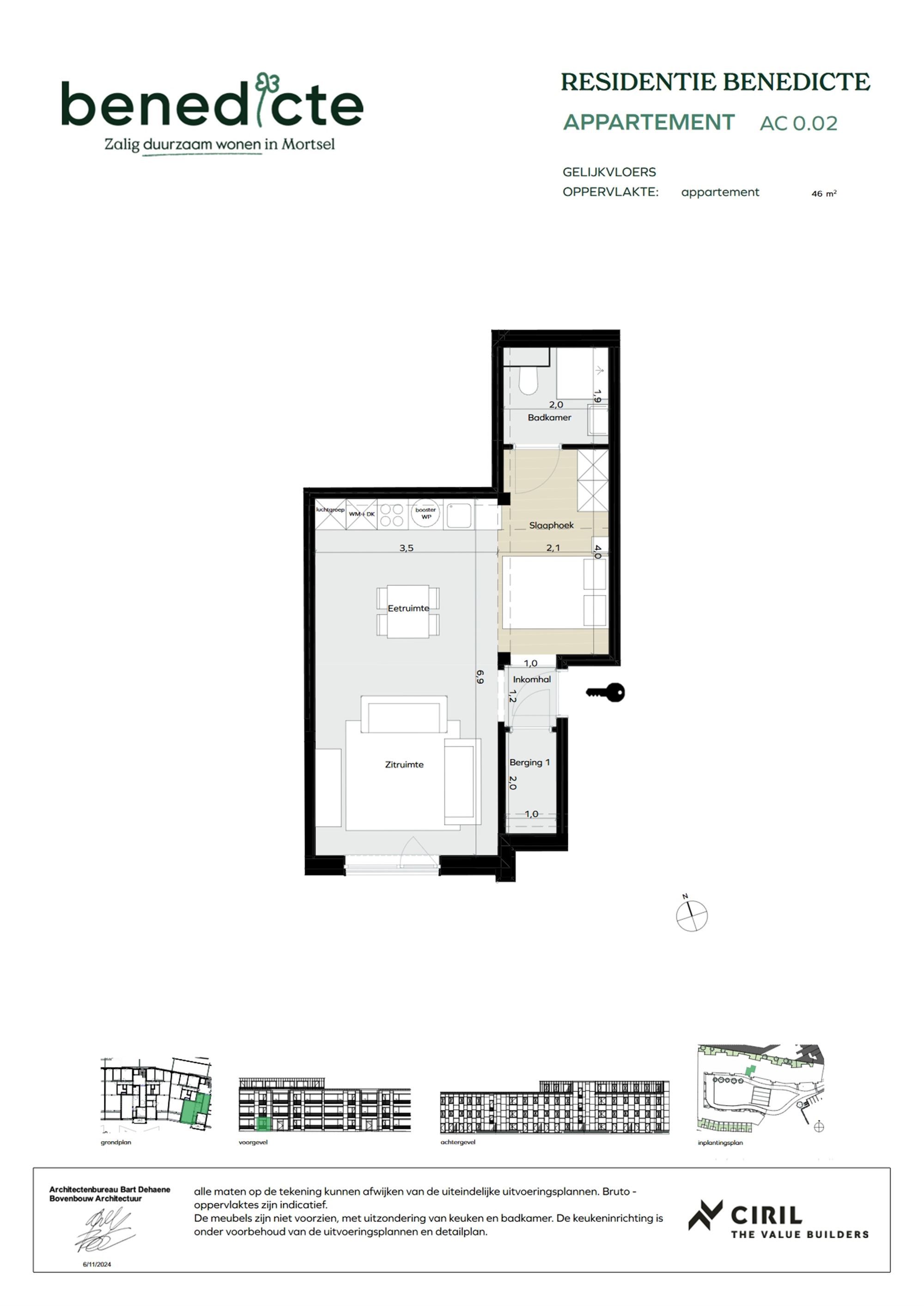 Gelijkvloerse studio foto 15