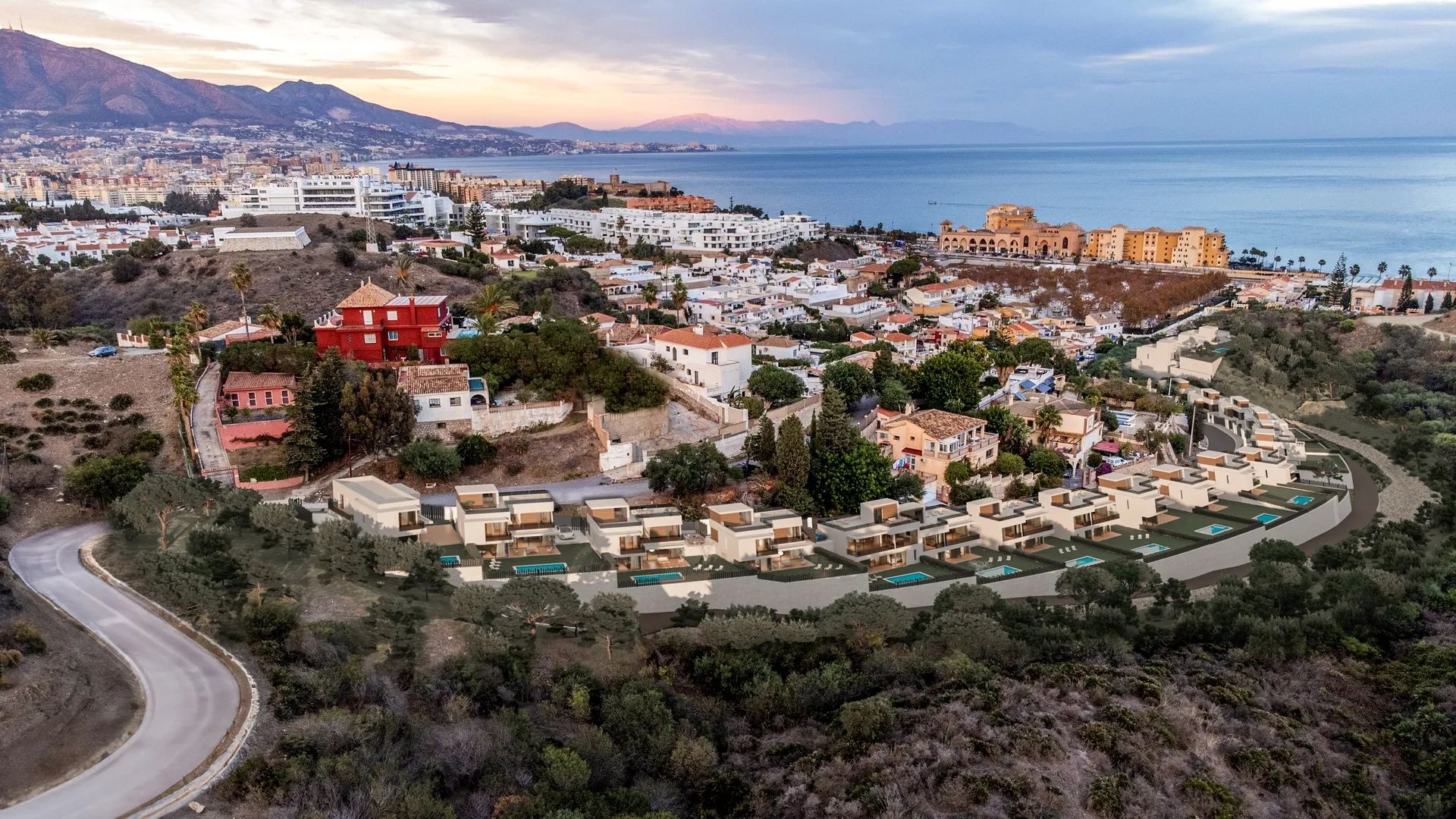 Moderne luxe nabij de zee - vrijstaande villa's in Mijas Costa foto 10