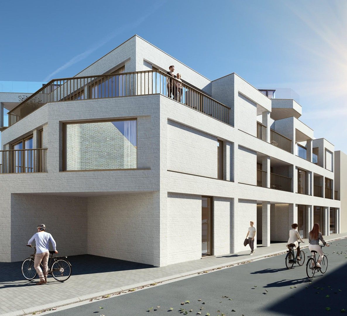 Nieuwbouwappartement met EPC A en terras in Wetteren te koop foto 4