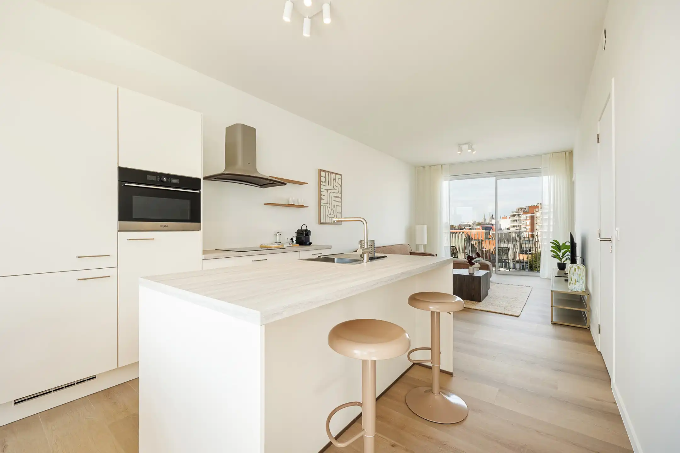 Luxueus gemeubeld penthouse met 2 zonnige terrassen foto 5