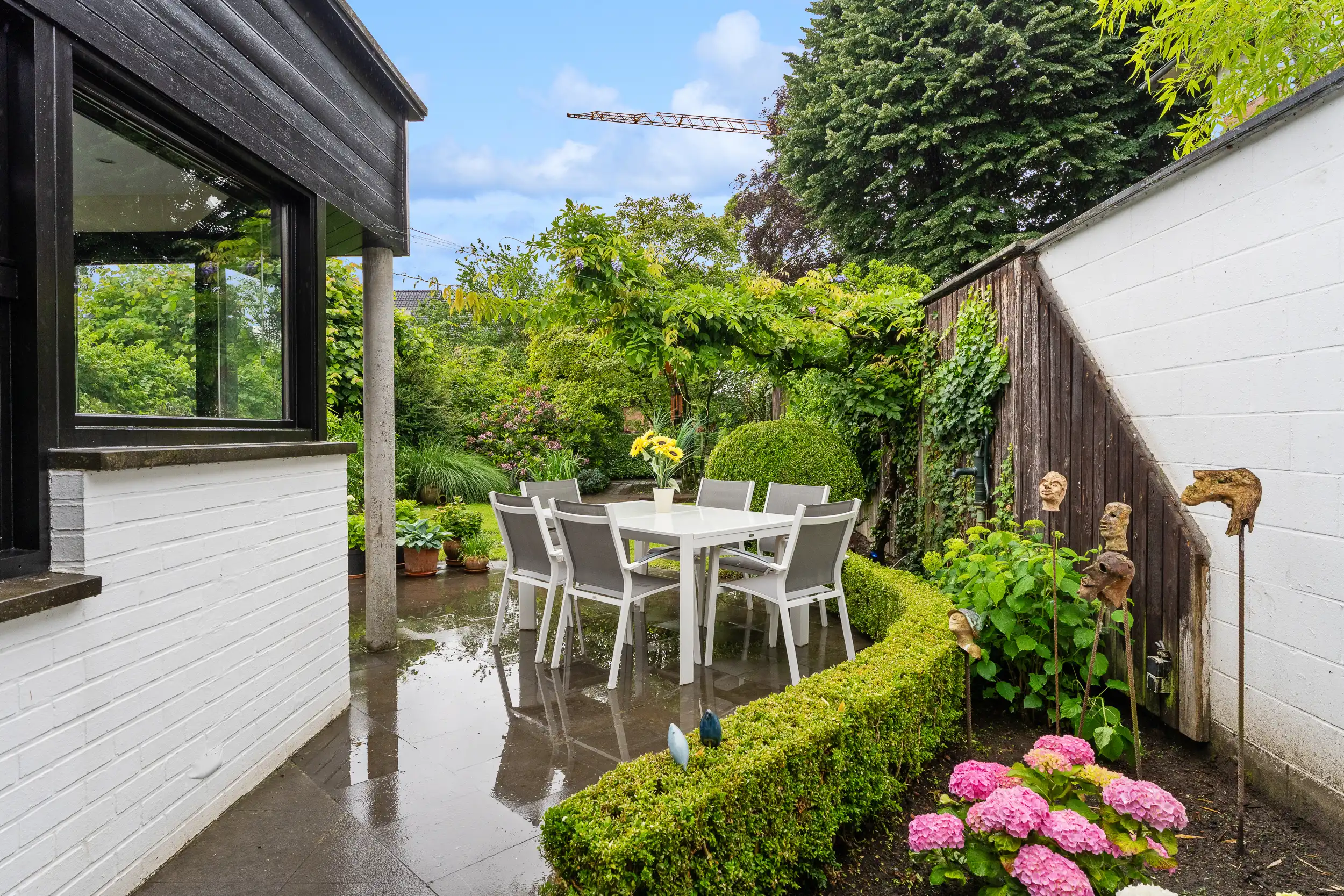 Karaktervol herenhuis (4 slpk) met diepe tuin te Wetteren foto 19