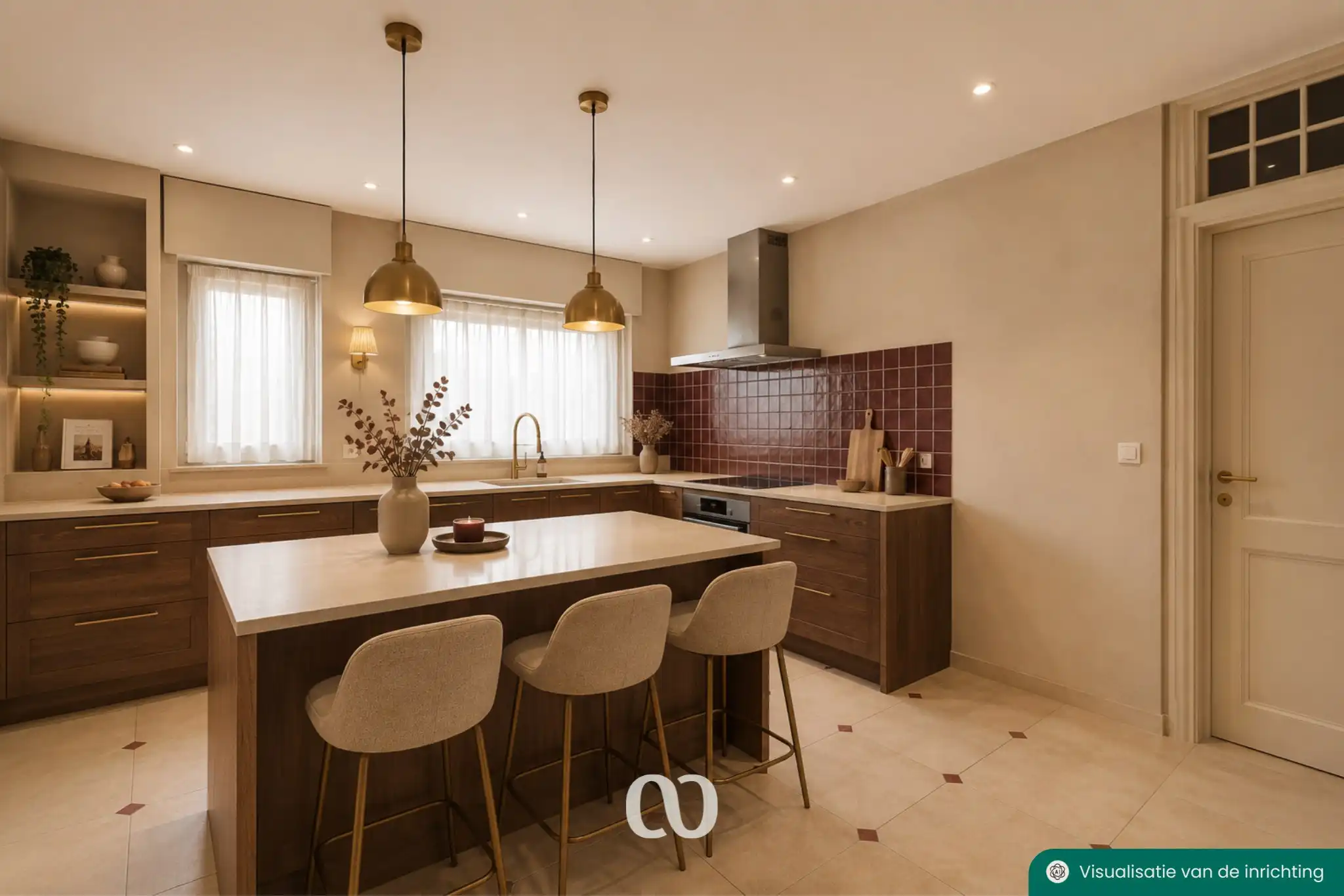 Karaktervolle herenwoning met 6 slaapkamers en stadstuin in centrum Oudenaarde foto 11