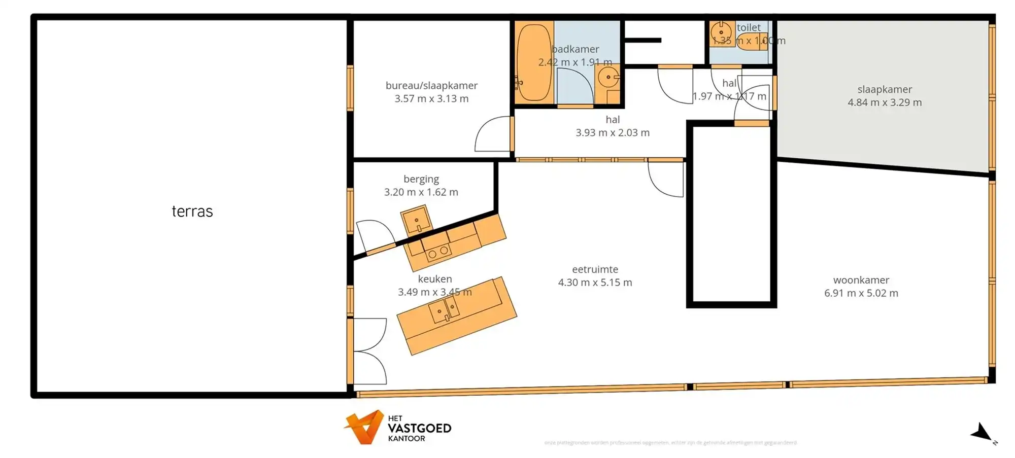 TOP-APPARTEMENT MET ZUIDTERRAS VAN 70M2 (!) AAN "BOULEVARD" foto 20