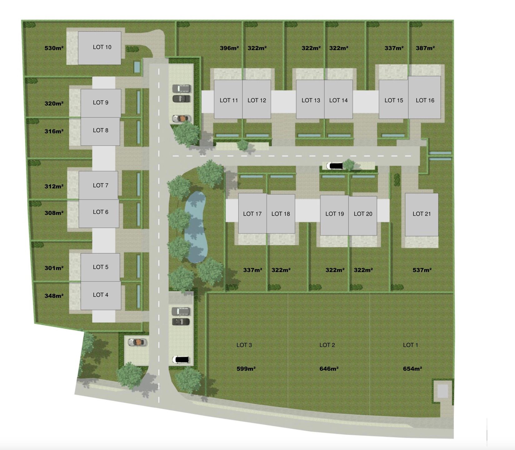 21 hoogwaardig afgewerkte woningen, rustig gelegen foto 12