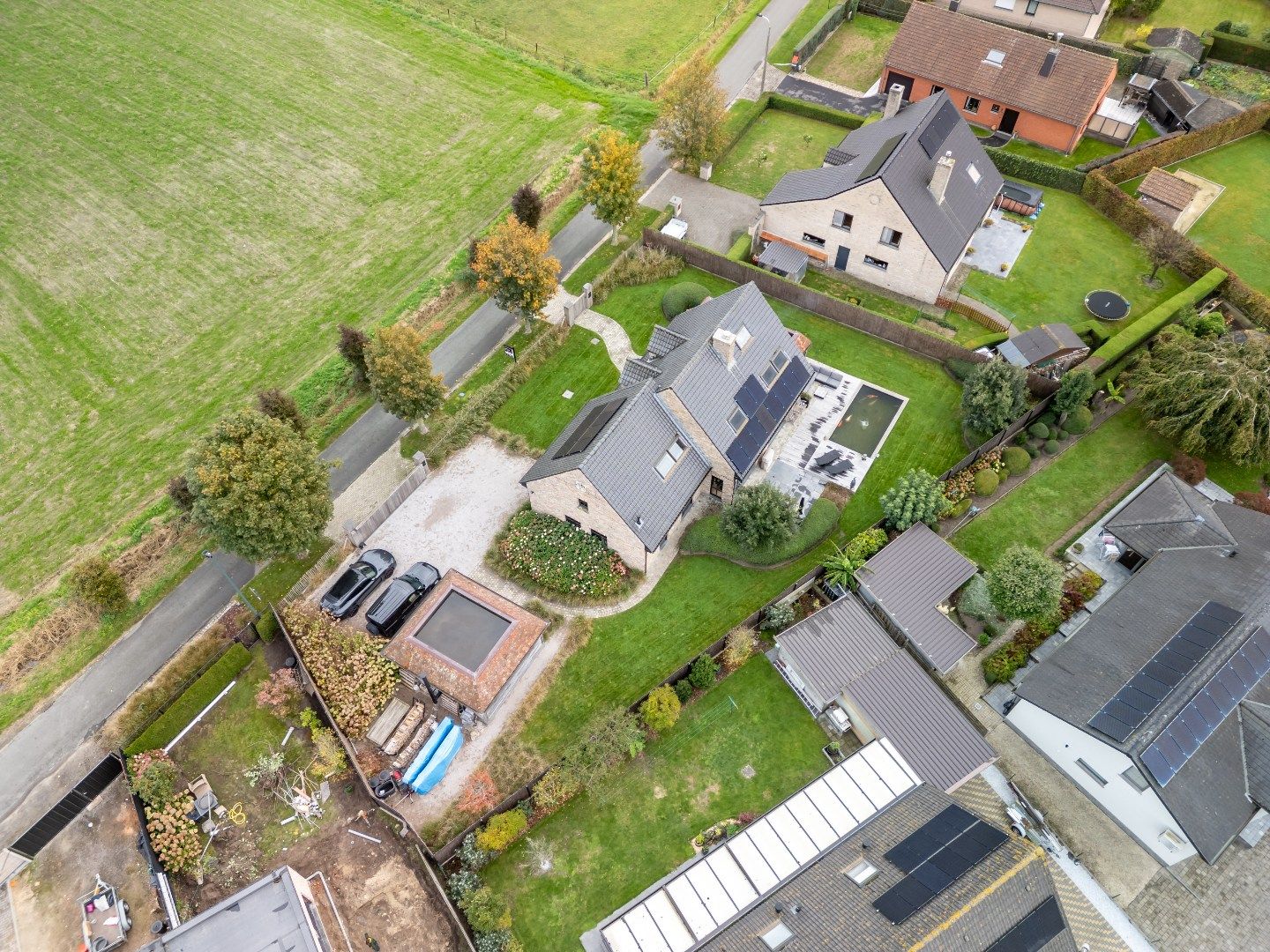 Landelijk gelegen villa met een superieure afwerking te Maldegem foto 2