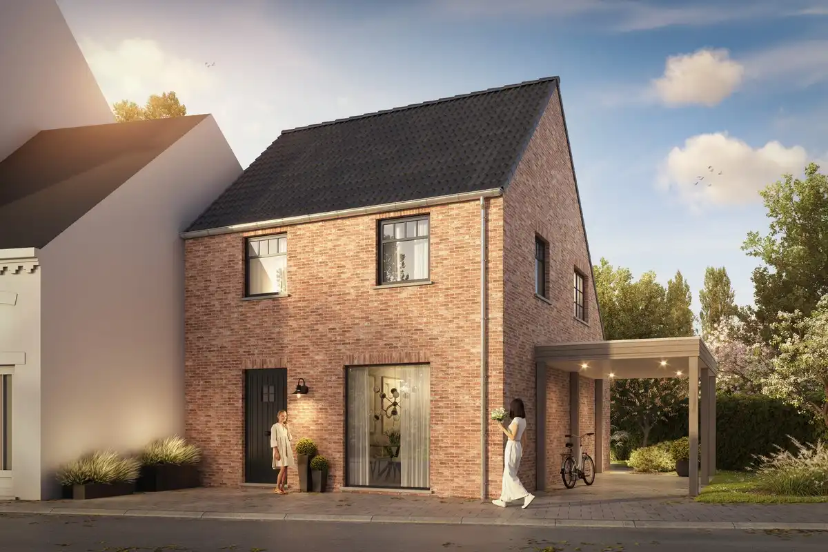 Halfopen nieuwbouwwoningen te koop te Herzele foto {{pictureIndex}}