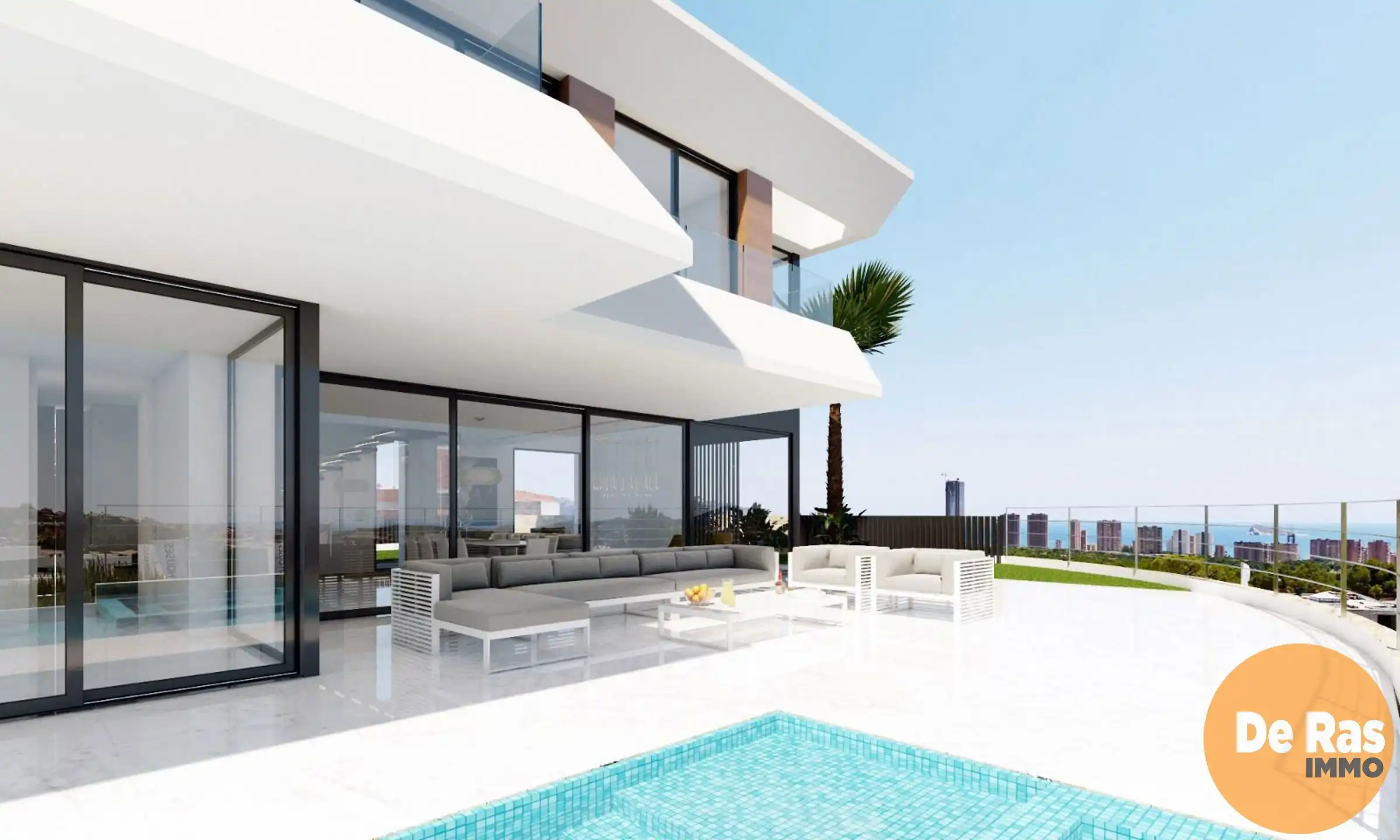 SPANJE- Residentiële villa's in de bergen met zeezicht foto 3