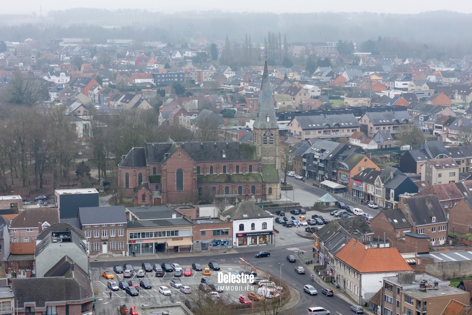 ** IN OPTIE ** TOP GELEGEN HOEKLOCATIE CENTRUM LIEDEKERKE  foto 34