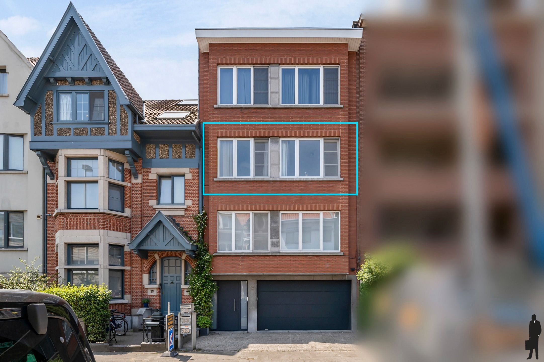 Zonnig en instapklaar appartement te koop in Pulhofwijk, Berchem foto 2