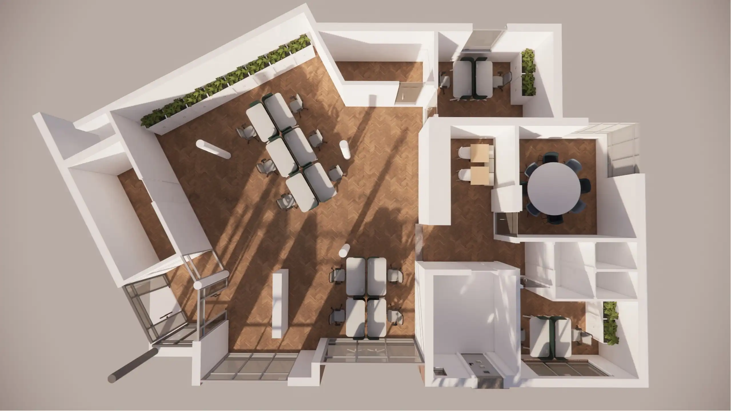 Te huur: kantoor/handelsruimte van 220m² in Hechtel foto 13