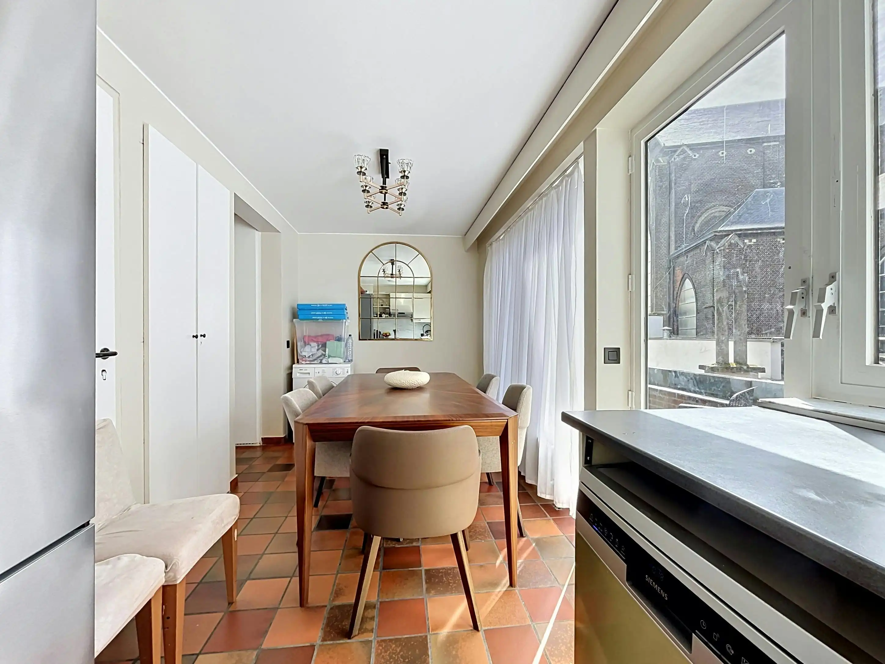 Duplexappartement met 2 slaapkamers en terras in Boom foto 4