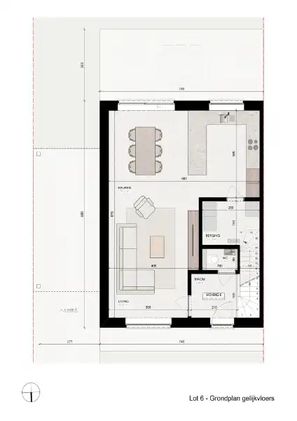 Energiezuinige halfopen nieuwbouwwoning met carport foto 3