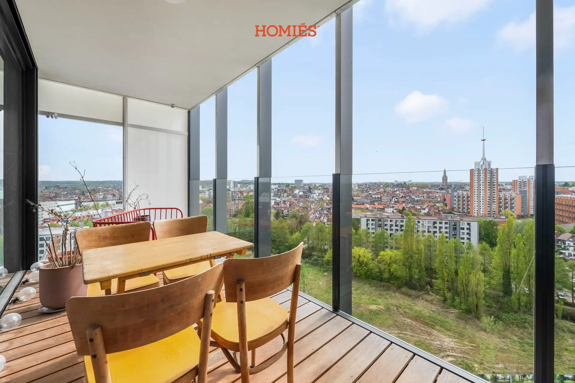 Prachtig appartement met panoramisch zicht over Leuven foto 19