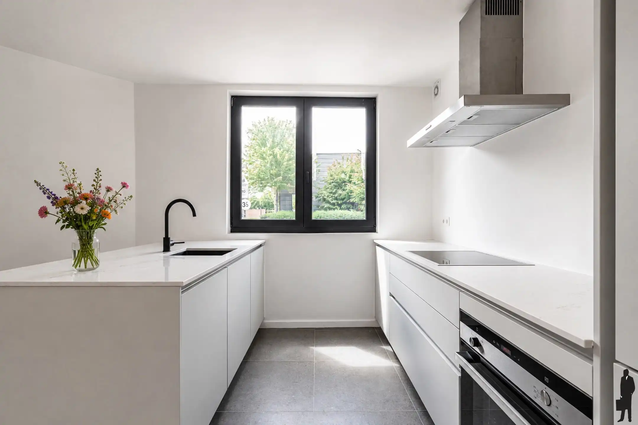 Nieuw, lichtrijk appartement - gelijkvloers, tuin, parking foto 6