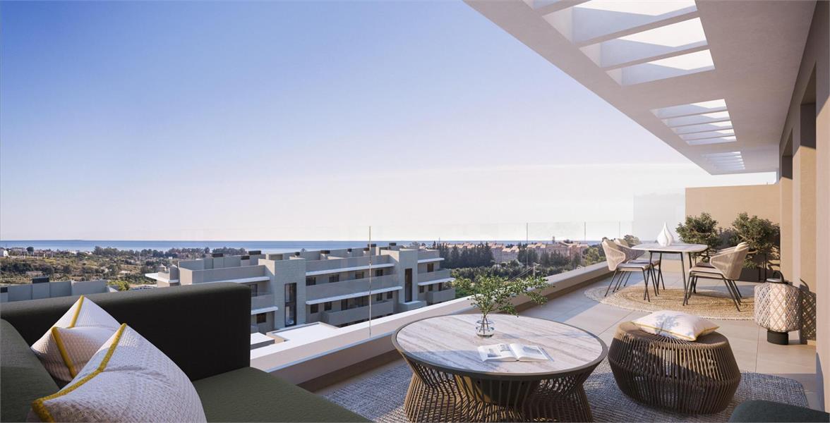 Penthouse in het mooie project Capri te Estepona, New Golden Mile. foto 12