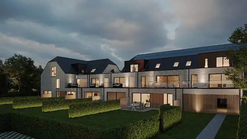 Nieuwbouw gelijkvloers appartement 102m² + privé tuintje 62m² op zuiden foto 10