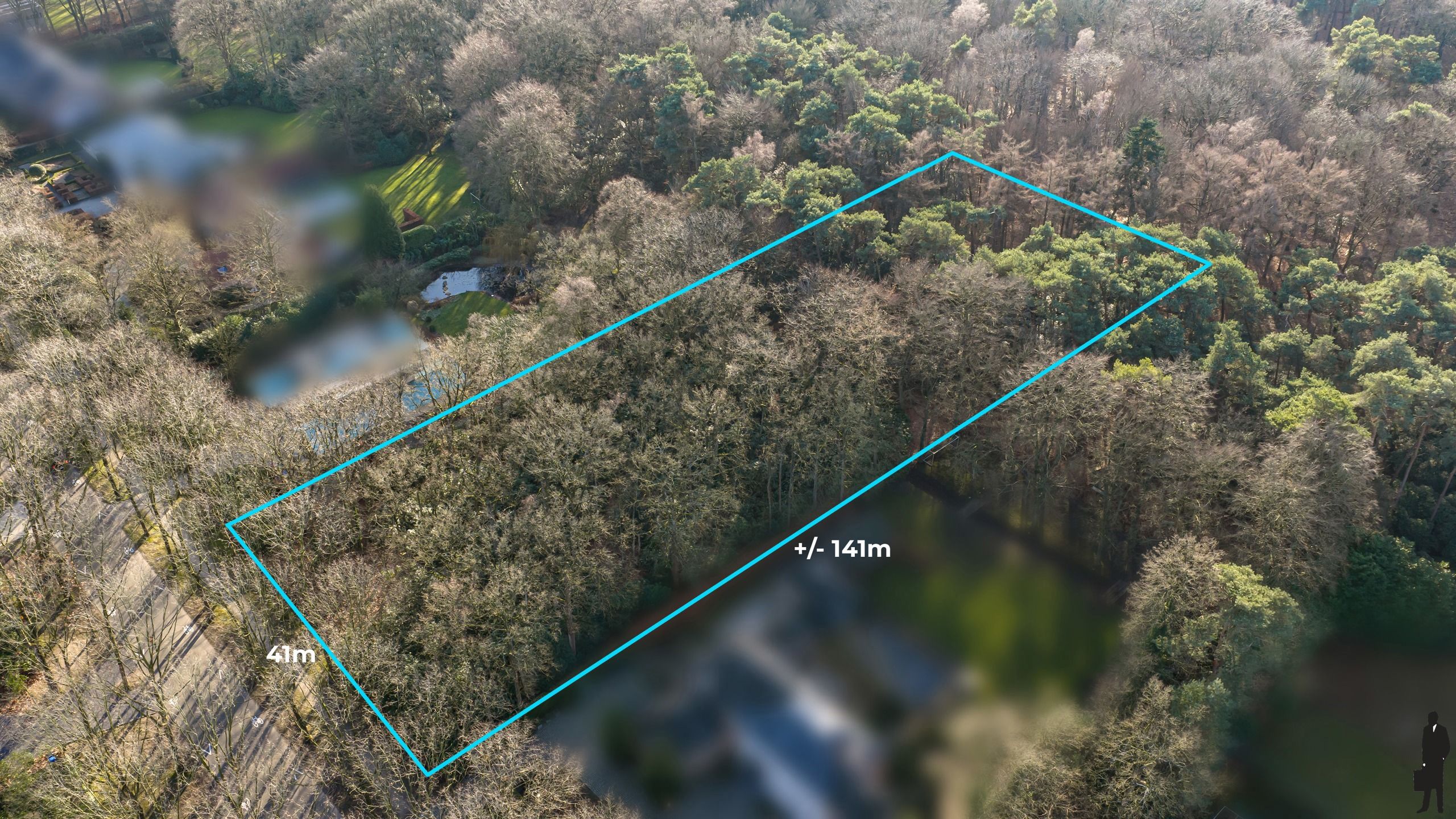 Prachtig perceel bouwgrond van ca. 5.748 m² met ZW oriëntatie! foto 7