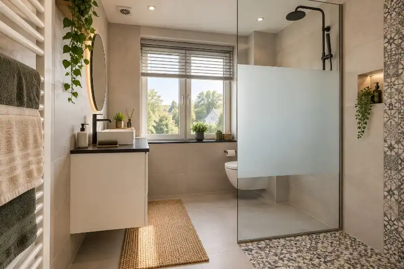 Rustig gelegen woning met 4 slaapkamers, terras en tuin (Energielabel C, centrale verwarming, elektriciteit goedgekeurd...). foto 7