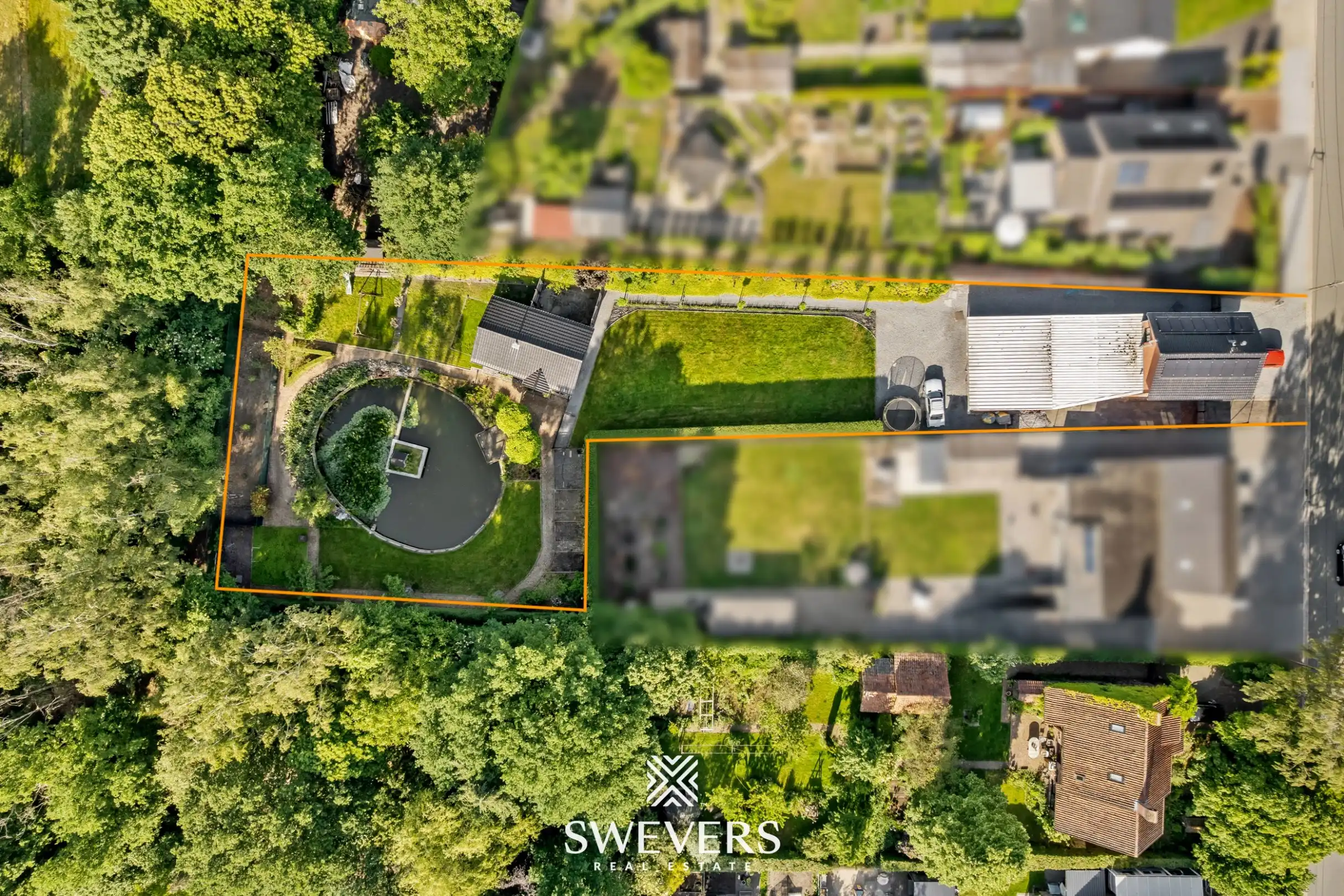 Instapklare open bebouwing met ruime tuin en chalet op 2.364 m² in Houthalen-Helchteren foto 31