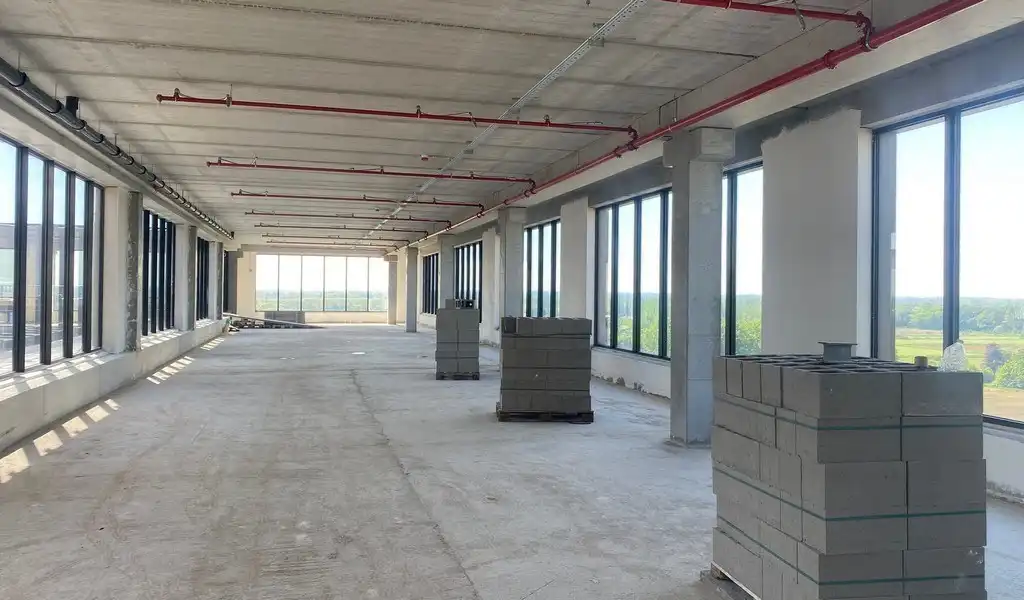 Kantoren te huur in nieuwbouwproject Ouverture tegenover KBC toren te Gent foto 14