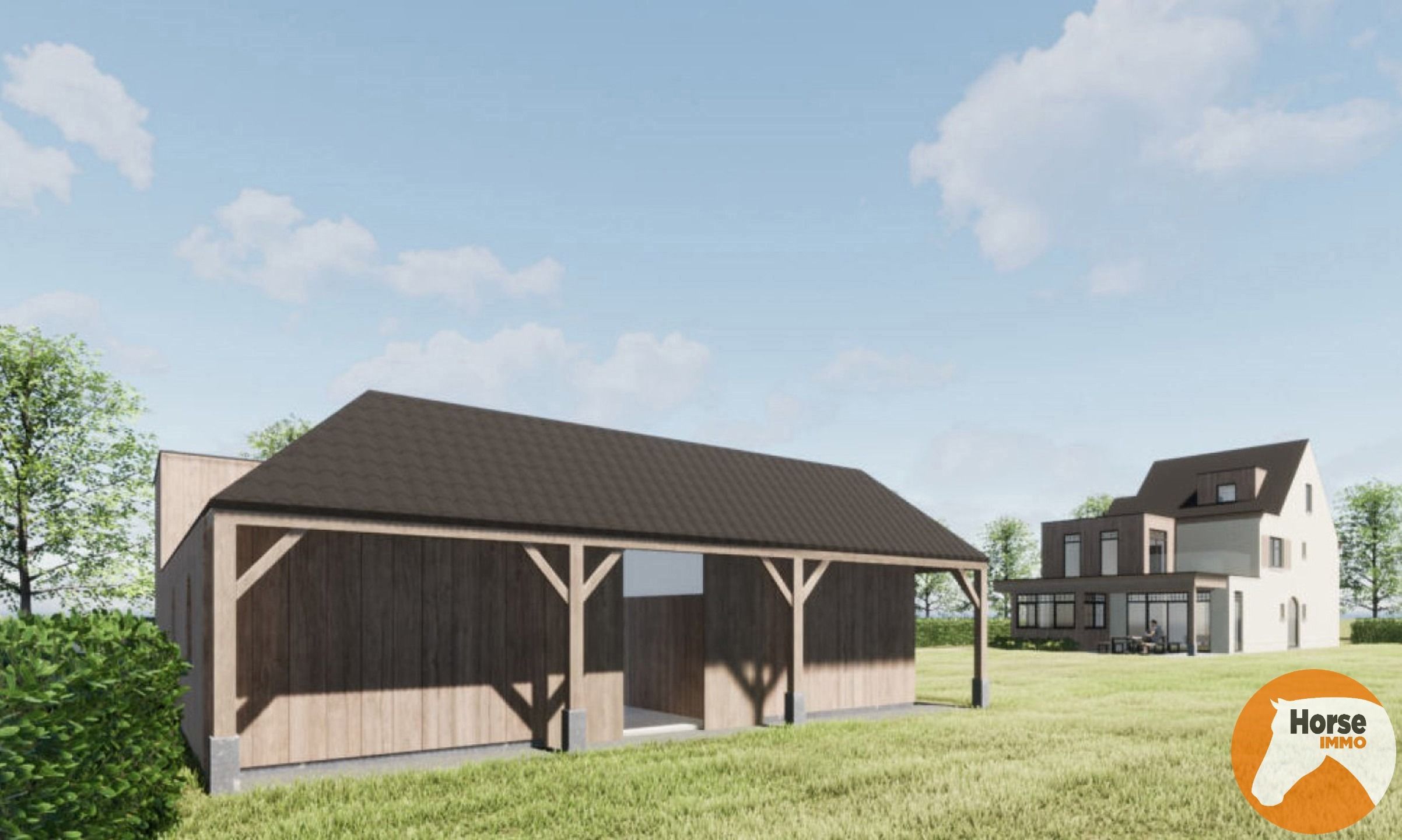 LUMMEN - Grond met vergunning voor woning/paardenstal/loods foto 13