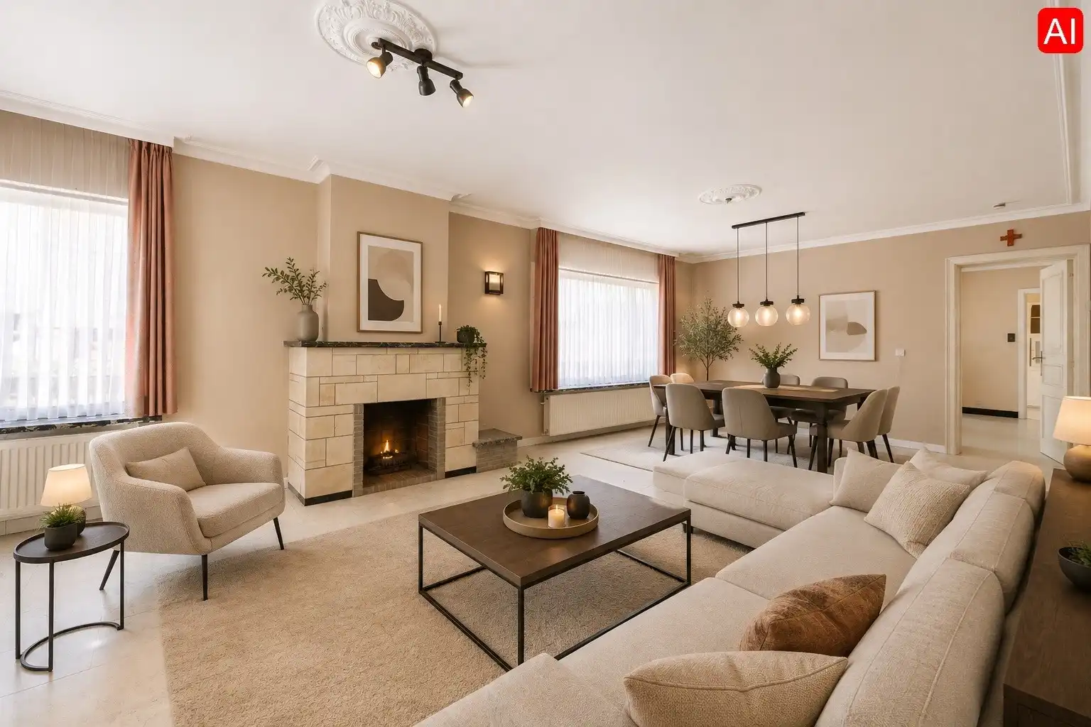 HALF OPEN GEZINSWONING OP 1.190 m² | LANDELIJK ZICHT foto 4