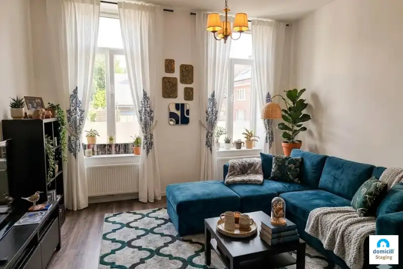 Kortemark- Handzame- Gezellig gelijkvloersappartement op uitstekende locatie foto {{pictureIndex}}